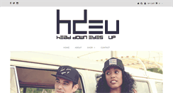 Desktop Screenshot of headdowneyesup.com